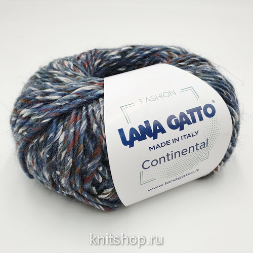 Lana Gatto Continental (08798) 65% меринос, 20% бэби альпака, 15% шёлк 50 г/75 м