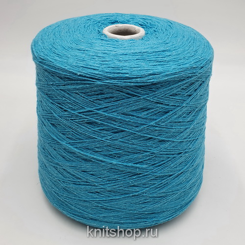 Primula (1639 Acquamarine аквамарин) 45% шёлк буретный, 50% меринос, 5% па 3/20 667м/100гр