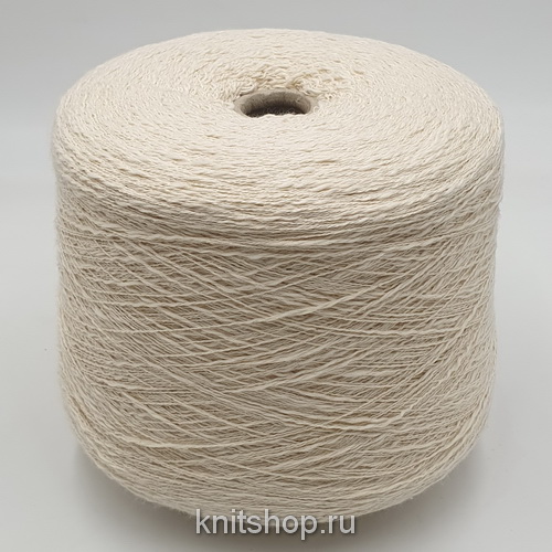 Millefili Slubbino (Ecru экрю) 95% хлопок, 5% поликарбамид 680м/100гр фламме