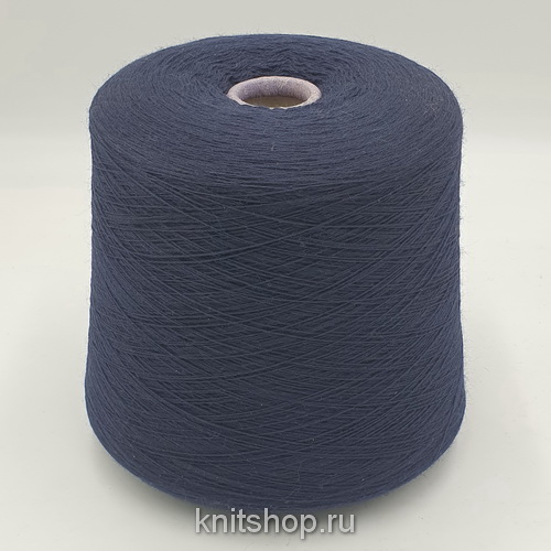 Zegna Baruffa Cashwool 2/48 (008800 темно-синий) 100% меринос 2400м/100гр