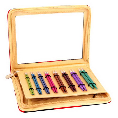 Набор Special Interchangeable Needle Set съемных укороченных спиц Zing со сменными лесками, алюминий