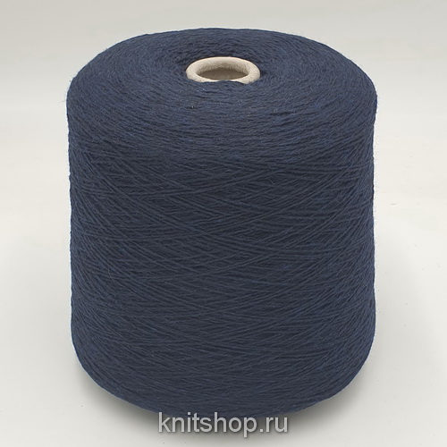 Loro Pianа Coarsehair (Blu A темно-синий меланж) 100% кашемир 2/11 550м/100гр