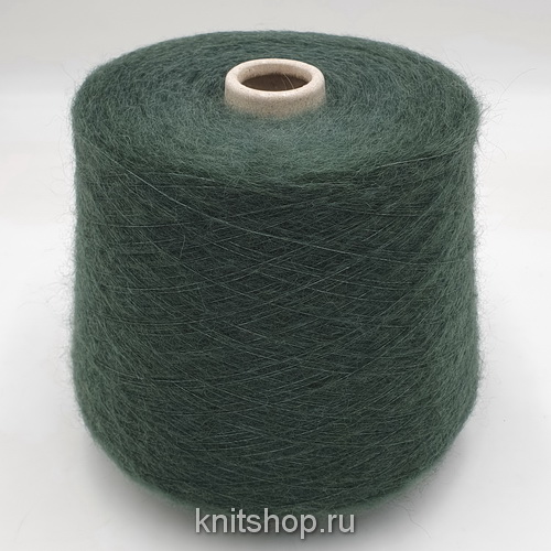 SetaMohair (50100 хвойный зеленый) 70% кидмохер, 30% шёлк 1000м/100гр 