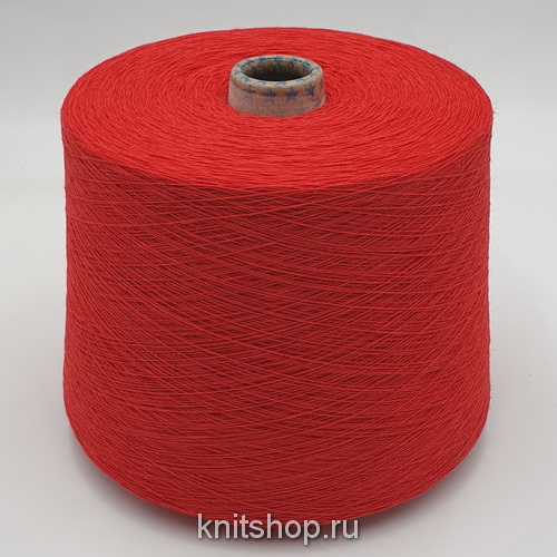 Millefili Cashfive (5268 припыленный красный) 30% меринос, 30% вискоза, 5%кашемир, 35%па 1500м/100гр
