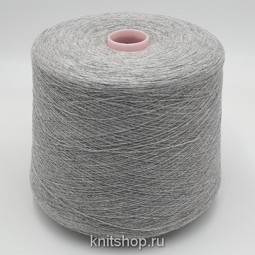 Millefili Cashfive (5005 светло-серый меланж) 30% меринос, 30% вискоза, 5%кашемир, 35%па 1500м/100гр