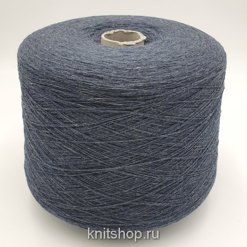 Millefili Kashsilk (54652 серо-синий) 50% кашемир, 50% шёлк 2/28 1400м/100гр