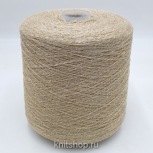 Toscano Ginsolino Lux (900 золото, люрекс золото) 100% лён с люрексом 2100м/100гр