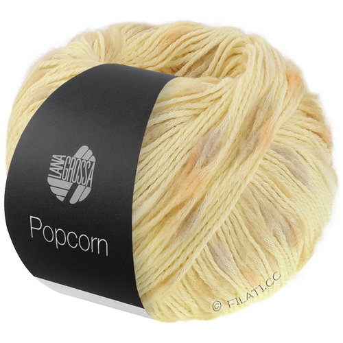 Lana Grossa Popcorn (01) 100% хлопок 50г/125м