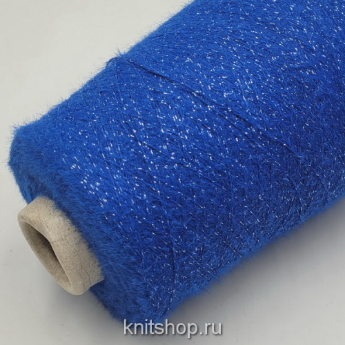 Filpucci Queen (24-0591 королевский синий) 95% па, 5% люрекс 1100м/100гр травка, лебяжий пух