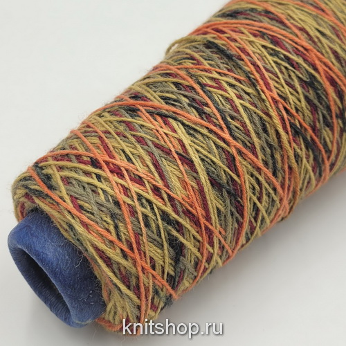 Sock Color (421 васаби) 75% меринос, 25% па 420м/100гр классическая 4-х нитка