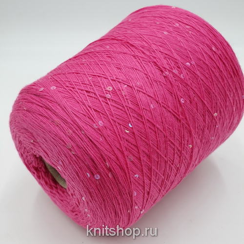 Merino Paillettes (3 розовый) 100% меринос, пайетки 580 м/100гр