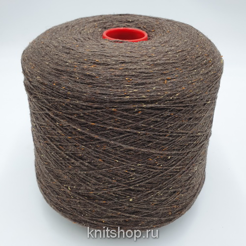 Capricci Karisma Bottonato (1M696 Moro коричневый) 72% шерсть, 8% шёлк, 20% па 2/14 700м/100гр