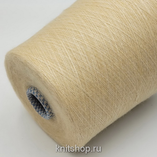 Cariaggi Alba (719534 медовый) 60% кашемир вспушенный, 40% шёлк 2500м/100гр