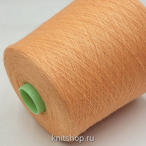 Biagioli Modesto Ginko Loro (720633 светлый оранж) 46% кашемир, 27% шёлк, 27% лён 2/43 2150м/100гр