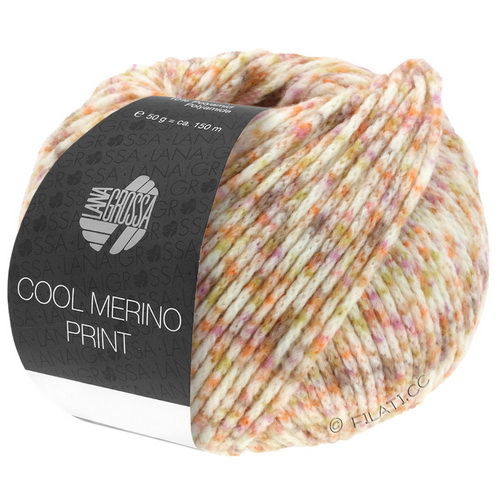Lana Grossa Cool Merino Print (106) 90% меринос, 10% па 50г/150м