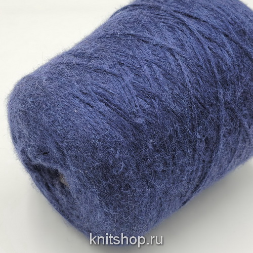 Pecci Filati 6743 (Blu 2 синий) 50% меринос вспушенный, 50% па 270м/100гр шнурок