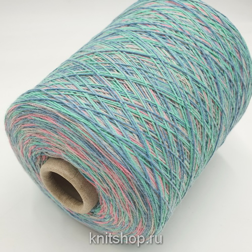 Lineapiu Sprint (5 мята розовый голубой) 67% меринос, 33% па 550м/100гр