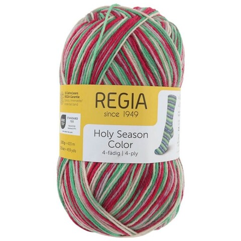 Regia Holy Season Color (7714) 75% меринос, 25% полиамид 100г/420м