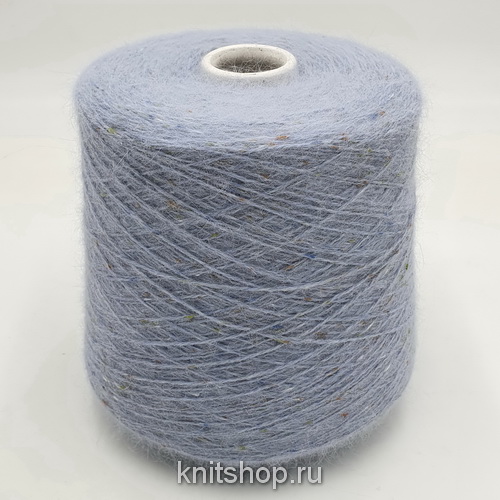 Angora Spiky Tweed (21249 голубой туман) 75% ангора, 5% вискоза, 20% па 2/90 450м/100гр