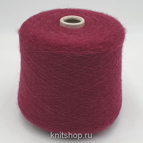 Filamore KidSilk (9056 винный) 70% суперкидмохер, 30% шёлк 900м/100гр