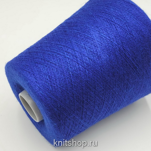 Biagioli Modesto Ginko Loro (721635 синий) 46% кашемир, 27% шёлк, 27% лён 2/43 2150м/100гр