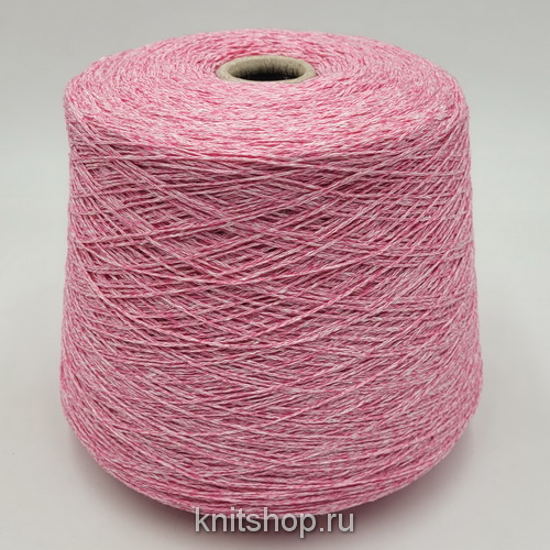 Filpucci Carnation (2230 сливочно-розовый меланж) 71% лён, 20% хлопок, 9% па 380м/100гр шнурок