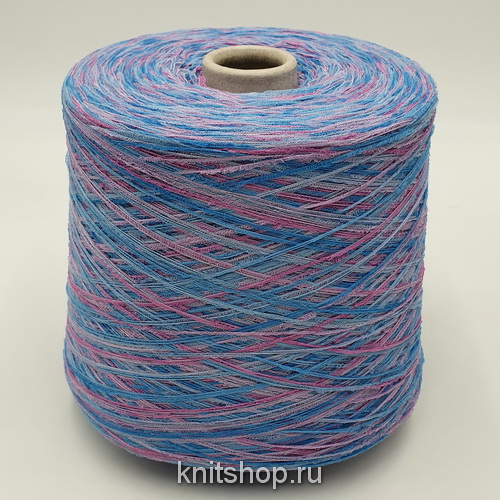 Moma Multicolor (14 сирень мультиколор) 76% хлопок, 24% па 600м/100гр реснички