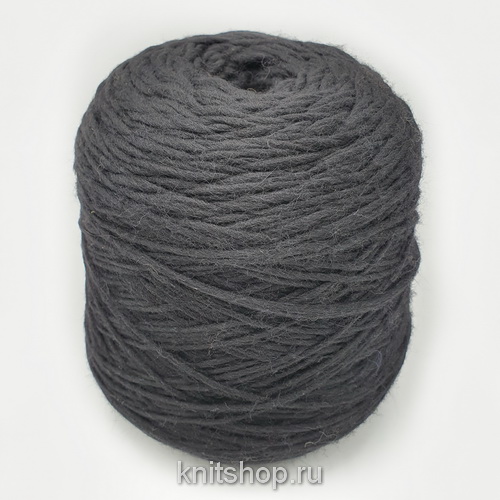 Campolmi Filati Tundra (1312 черный) 100% шерсть  110 м/100 гр нить-ровница