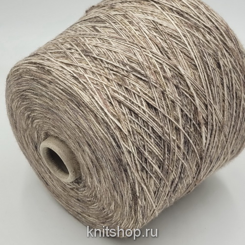 Sock Print (2201 холодный латте) 75% меринос, 25% па 4/12 300м/100гр