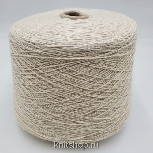 Serena (Panna сливочный) 50% кидмохер, 50% шёлк 3/15 500м/100гр 