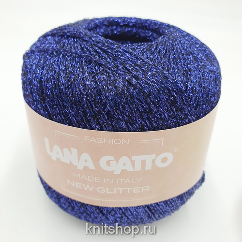 Lana Gatto New Glitter (9115) 51% полиэстер, 49% нейлон 25 г/300 м