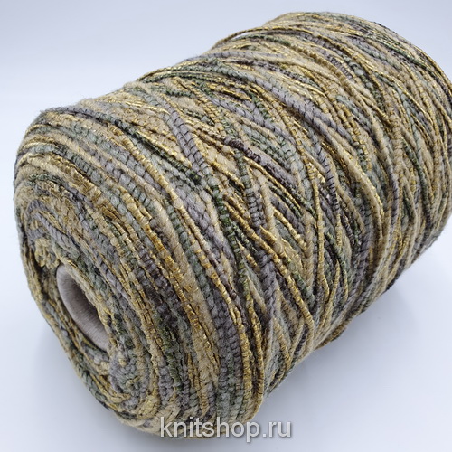Winter (Stampa Bronzo горчица) 60% меринос, 20% акрил, 20% па 130м/100гр