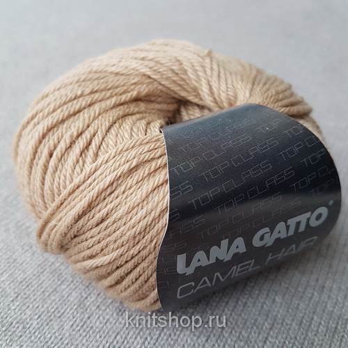Lana Gatto Camel Hair (05403) 60% меринос экстрафайн, 40% верблюд 50 г/125 м