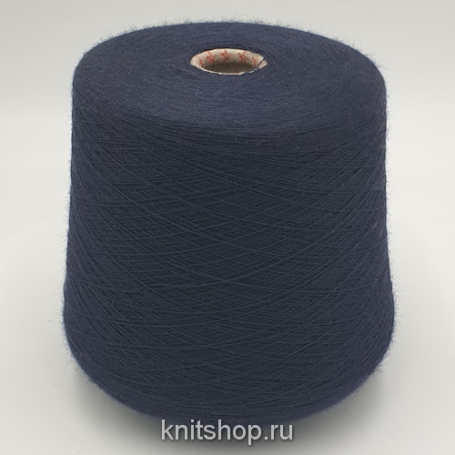 Botto Giuseppe Reve (0148 Pt 52922901 темно-синий) 50% кашемир, 50% шёлк 2/50 2500м/100гр