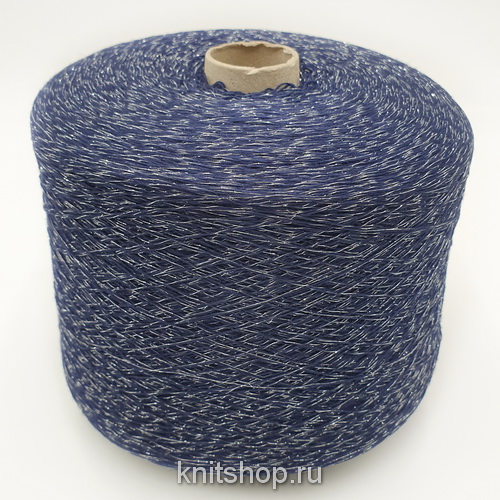 Filpucci CashLux (320 темно-синий) 23%меринос, 5%кашемир, 28%вискоза, 41%па, 3%люрекс 1350м/100гр