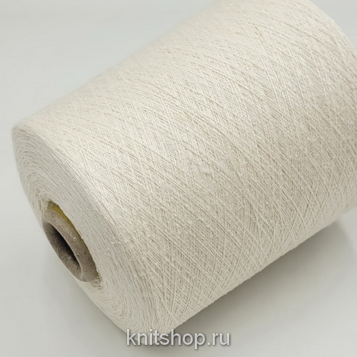 Loro Piana Country Silk (White Ggio сливочный) 100% шелк буретный 3/70 2333м/100гр