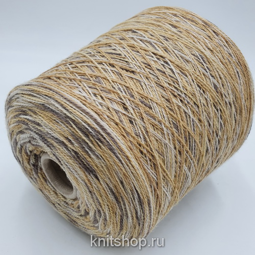 Uragano (Stampa Autunno беж) 100% меринос 2/10 500м/100гр
