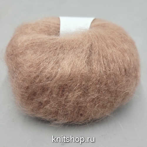 Сток Lana Grossa Kid (Argilla C2 сухая роза) 53% суперкидмхер, 20% меринос, 27% па 25г/210м