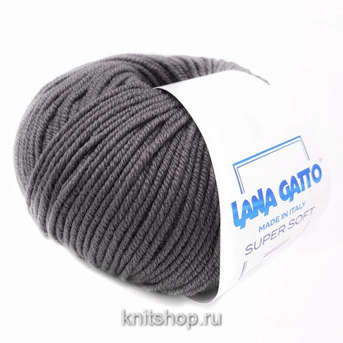 Lana Gatto Super Soft (14349 стальной тауп) 100%меринос 50 г/125 м