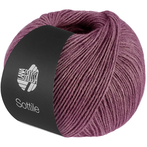 Lana Grossa Sottile (019) 85% хлопок, 15% меринос 50г/250м