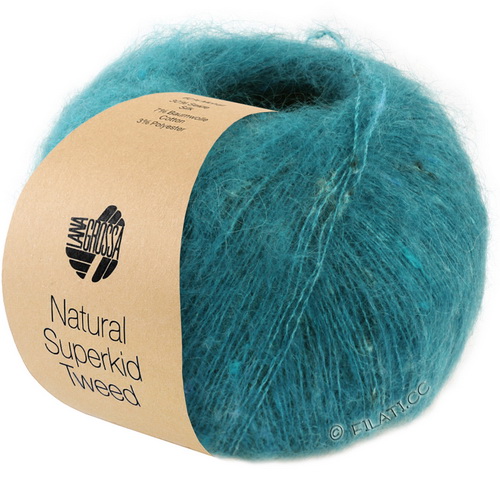 Lana Grossa Natural Superkid Tweed (631) 60% суперкид мохер, 30% шелк, 7% хлопок, 3% пл 25г/200м
