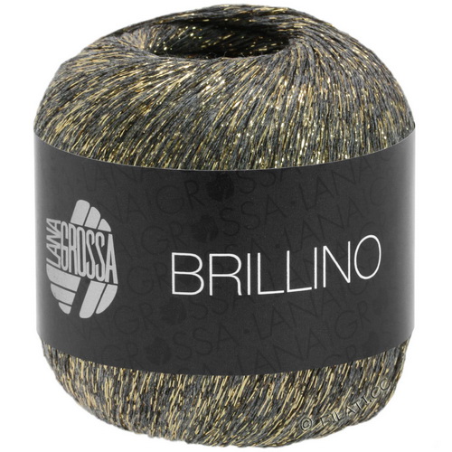 Lana Grossa Brillino (005) 83% вискоза, 17% метализированная нить 25 г/200 м
