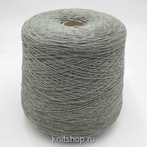 Cofil Angoscia (2839 шалфей) 50% хлопок, 45% акрил, 5% другие волокна 350м/100гр шнурок