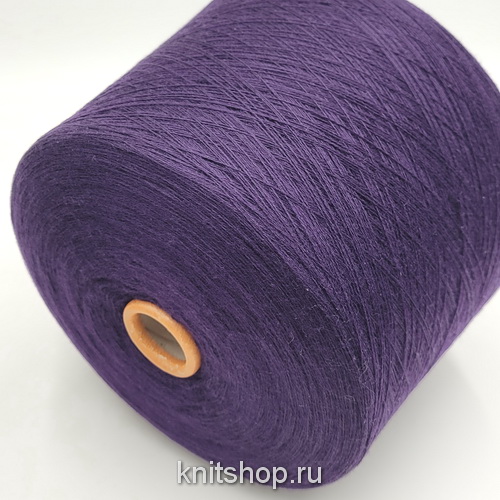 Zegna Baruffa Cashwool 2/30 (027984 Pt576469 баклажан) 100% меринос 1500м/100гр