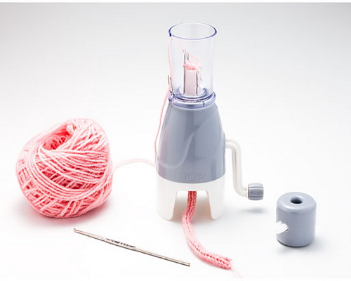 Набор для плетения шнуров (состав: машинка, крючок для вязания 2,2 мм), пластик/сталь, Tulip
