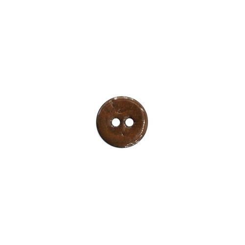 Пуговица размер 18L, диаметр 11мм цвет 4 коричневый, кокос, Katia Concept