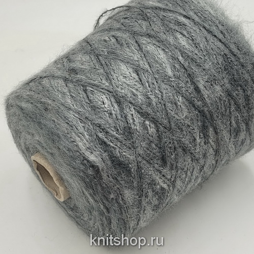 Mohair Stampato (785016 серый мультиколор) 30% кидмохер, 40% полиакрил, 30% па 600м/100гр 