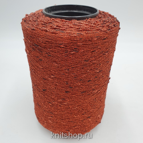 Filatura a Pettine C1676 (7 бронза) 62% вискоза, 20% люрекс, 18% па 900м/100гр шишечки