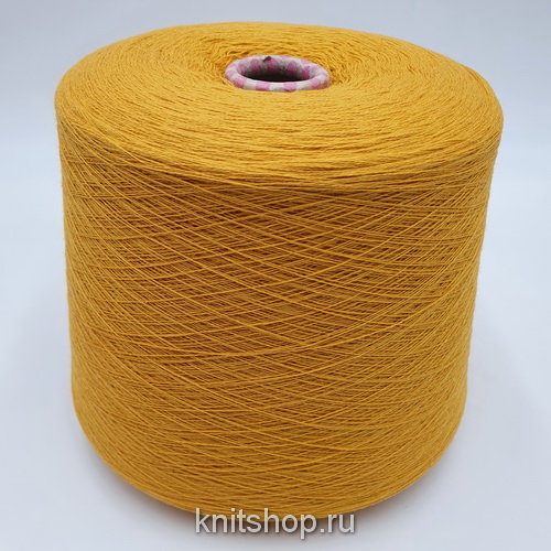 Tollegno Woolcot 2/30 (99366 Zest горчица) 53% меринос, 47% хлопок 1500м/100гр