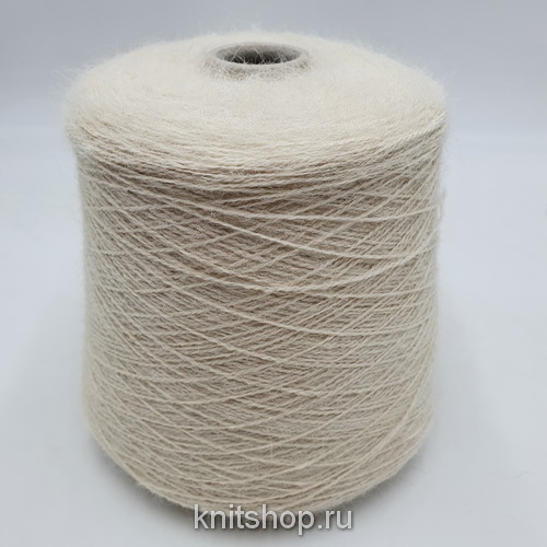 Alpaca 100 (001 натуральный сливочный) 100% альпака 2/9 450м/100гр